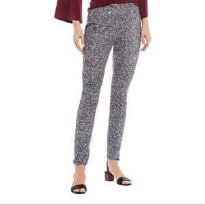 Michael Kors Tweed Print Stretch Twill Leggings 3X